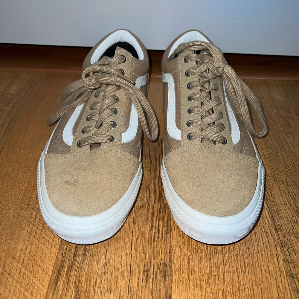Vans Tan Old Skool Shoes (Mens 8.5)